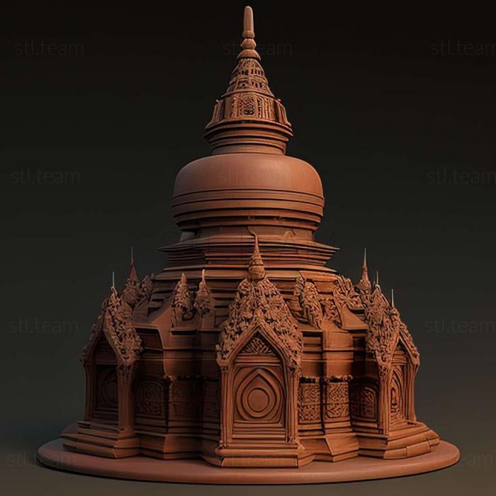 3D model Stupa (STL)